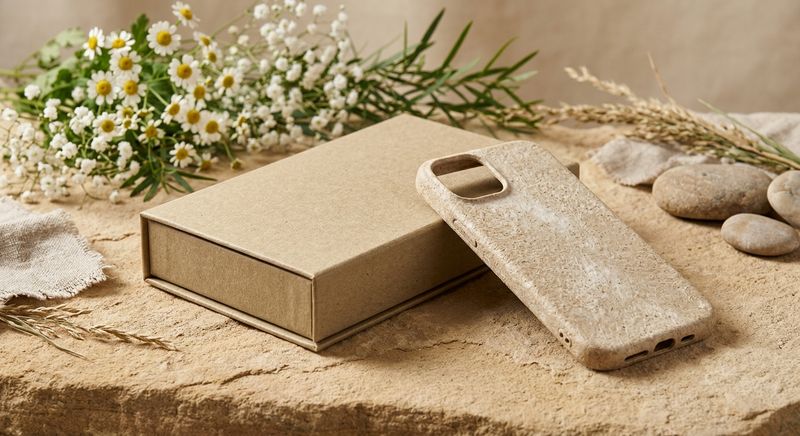 BioLuxe Compostable Mycelium-Based Protective Case