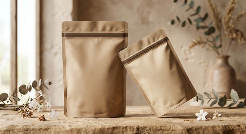 Velvet-Touch Resealable Pouches